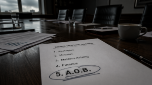 A.O.B boardroom